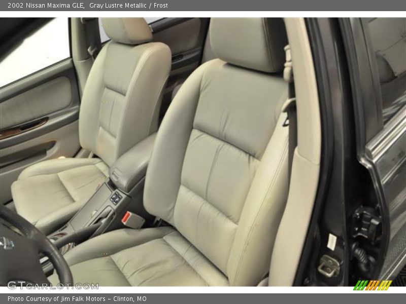Gray Lustre Metallic / Frost 2002 Nissan Maxima GLE