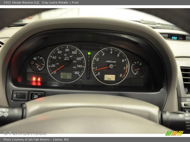 Gray Lustre Metallic / Frost 2002 Nissan Maxima GLE
