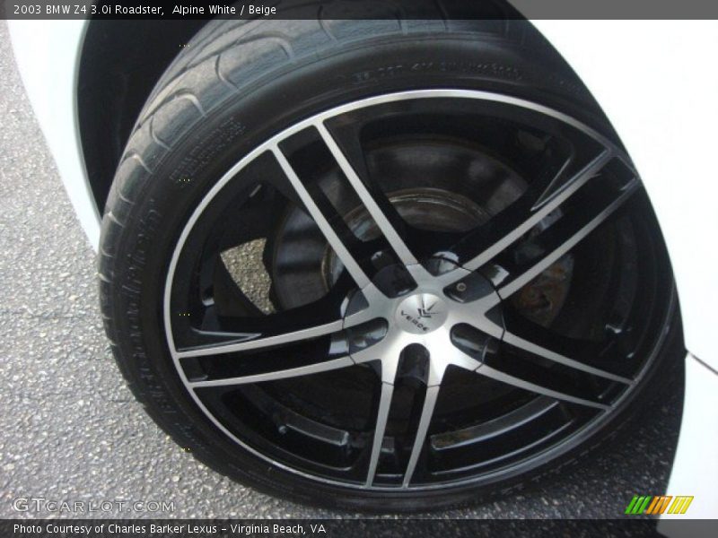 Custom Wheels of 2003 Z4 3.0i Roadster