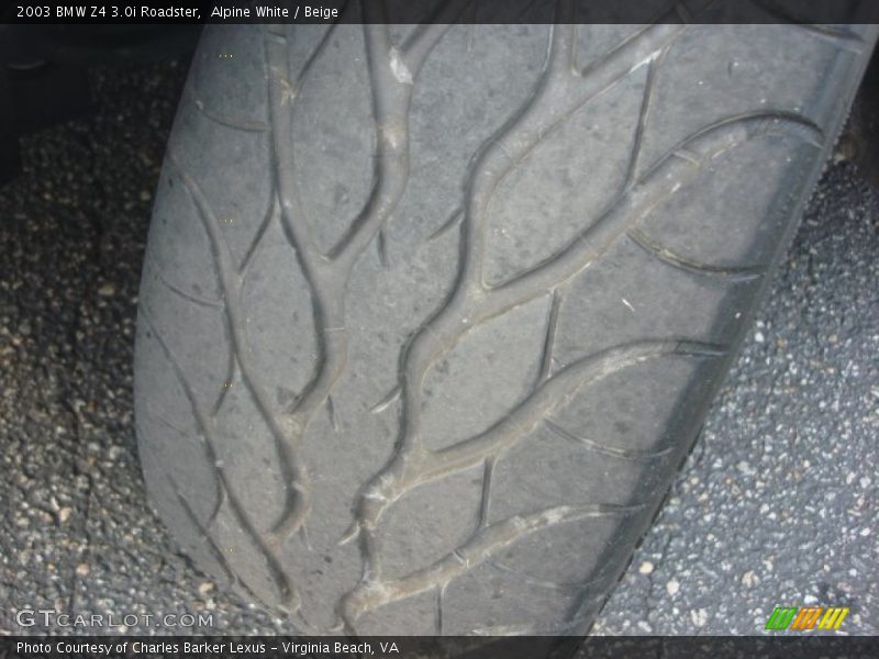 Alpine White / Beige 2003 BMW Z4 3.0i Roadster