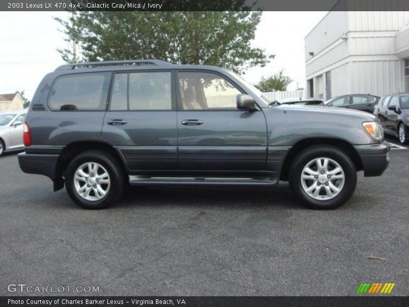 Galactic Gray Mica / Ivory 2003 Lexus LX 470 4x4