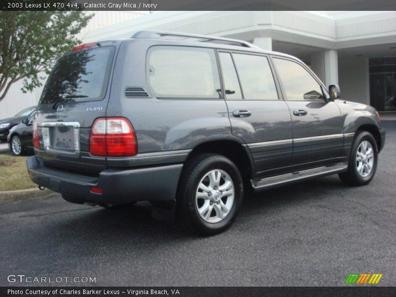 Galactic Gray Mica / Ivory 2003 Lexus LX 470 4x4