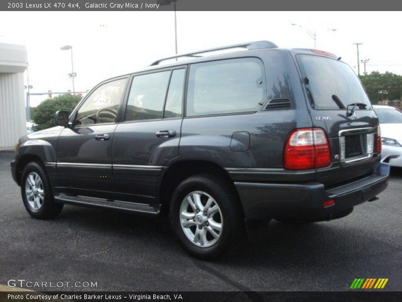 Galactic Gray Mica / Ivory 2003 Lexus LX 470 4x4