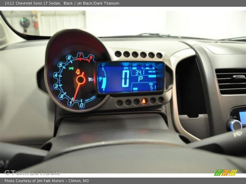 Black / Jet Black/Dark Titanium 2012 Chevrolet Sonic LT Sedan