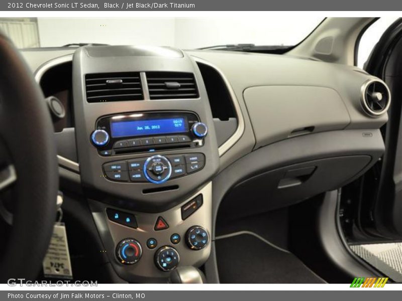 Black / Jet Black/Dark Titanium 2012 Chevrolet Sonic LT Sedan