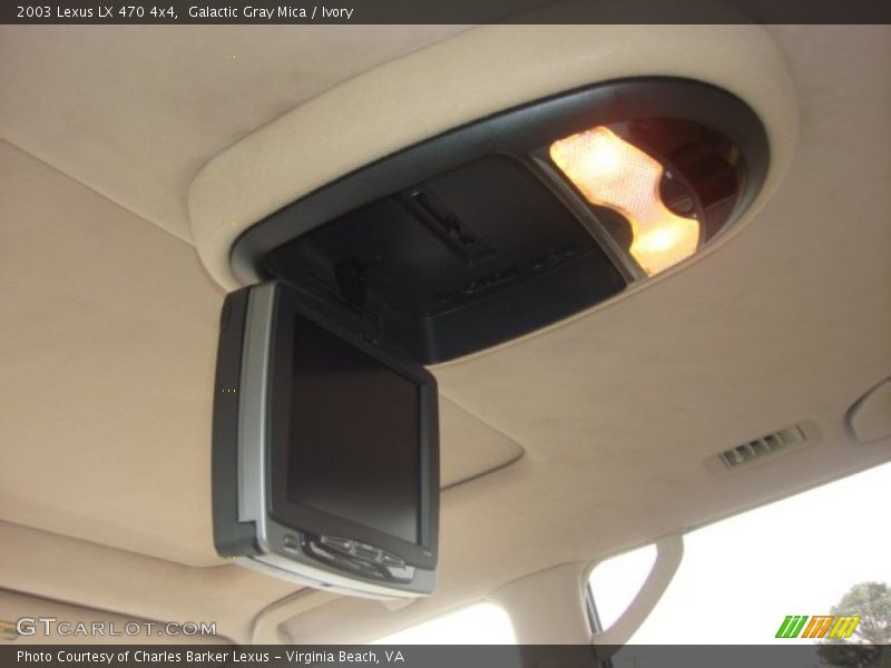 Galactic Gray Mica / Ivory 2003 Lexus LX 470 4x4