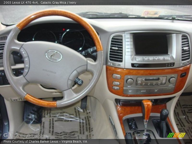 Galactic Gray Mica / Ivory 2003 Lexus LX 470 4x4