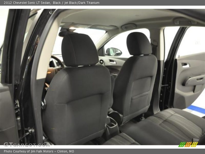 Black / Jet Black/Dark Titanium 2012 Chevrolet Sonic LT Sedan
