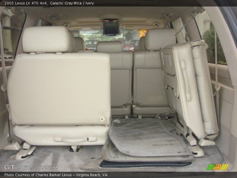 Galactic Gray Mica / Ivory 2003 Lexus LX 470 4x4