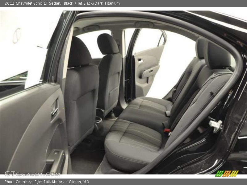 Black / Jet Black/Dark Titanium 2012 Chevrolet Sonic LT Sedan