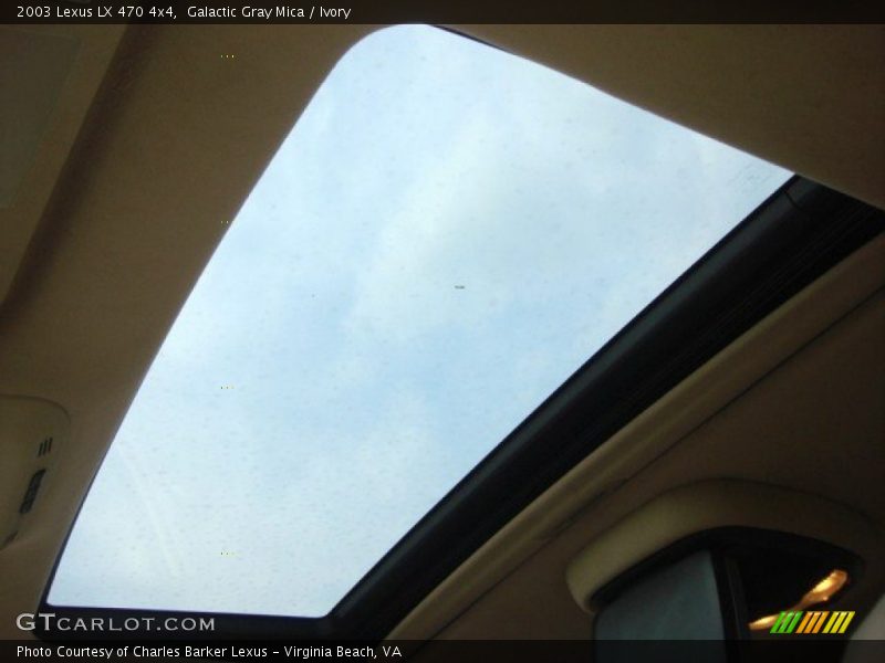 Galactic Gray Mica / Ivory 2003 Lexus LX 470 4x4