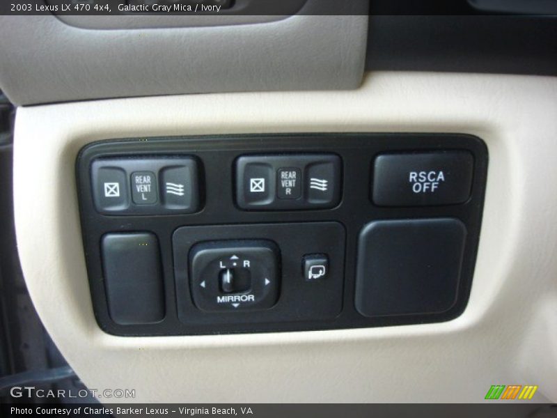 Galactic Gray Mica / Ivory 2003 Lexus LX 470 4x4