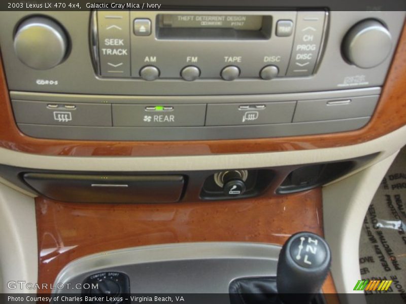 Galactic Gray Mica / Ivory 2003 Lexus LX 470 4x4
