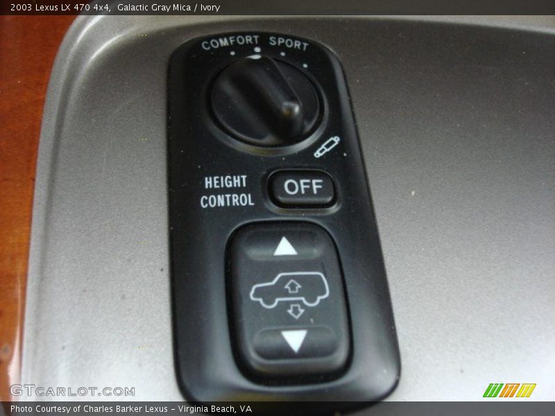 Galactic Gray Mica / Ivory 2003 Lexus LX 470 4x4