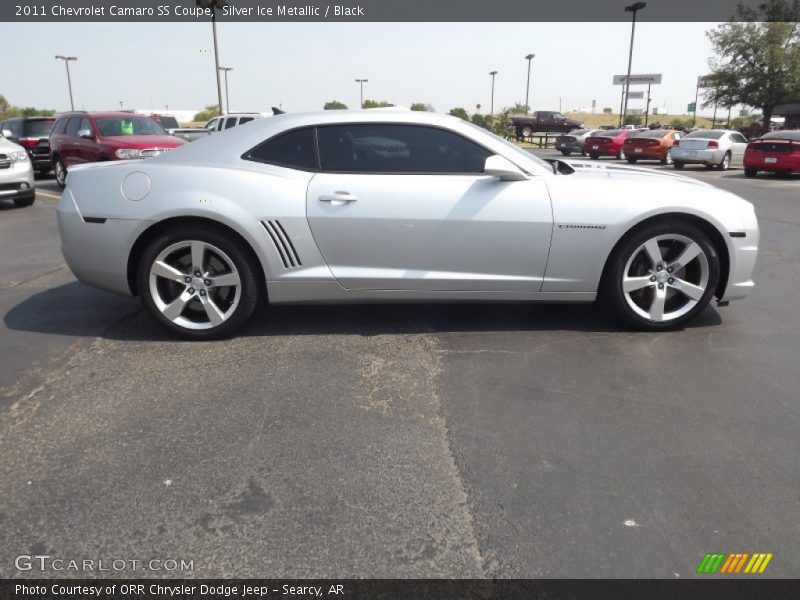 Silver Ice Metallic / Black 2011 Chevrolet Camaro SS Coupe