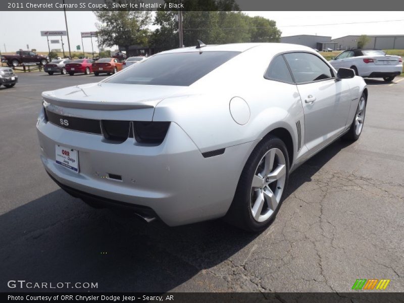Silver Ice Metallic / Black 2011 Chevrolet Camaro SS Coupe