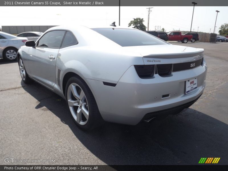 Silver Ice Metallic / Black 2011 Chevrolet Camaro SS Coupe