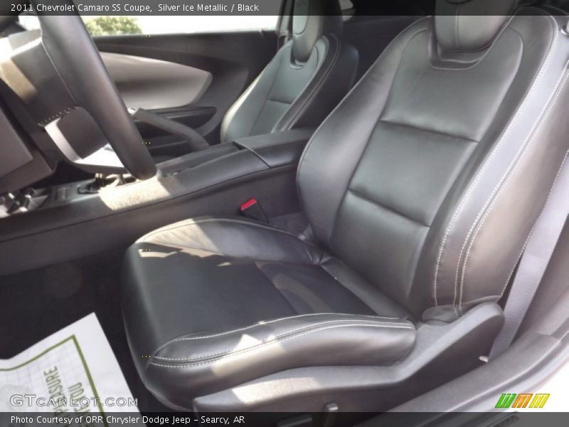 Silver Ice Metallic / Black 2011 Chevrolet Camaro SS Coupe
