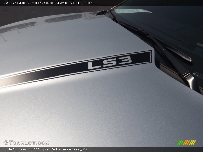 Silver Ice Metallic / Black 2011 Chevrolet Camaro SS Coupe