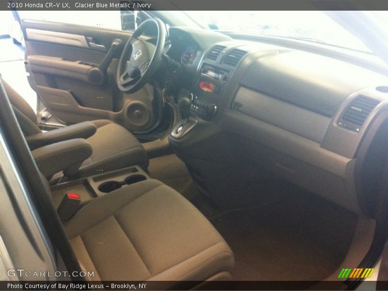 Glacier Blue Metallic / Ivory 2010 Honda CR-V LX