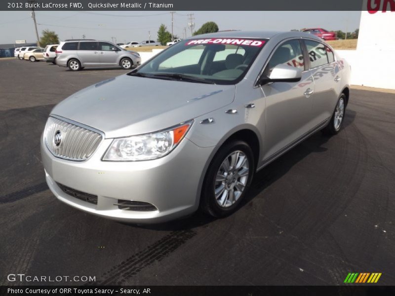 Quicksilver Metallic / Titanium 2012 Buick LaCrosse FWD