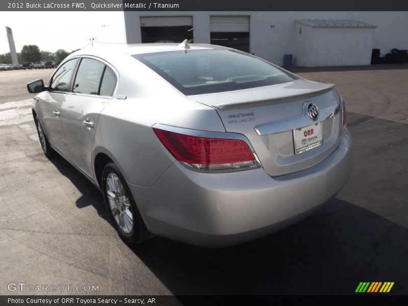 Quicksilver Metallic / Titanium 2012 Buick LaCrosse FWD