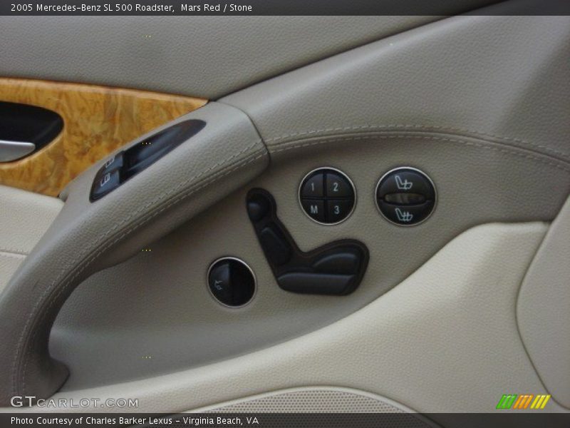Mars Red / Stone 2005 Mercedes-Benz SL 500 Roadster