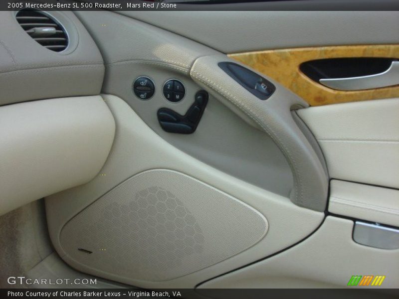 Mars Red / Stone 2005 Mercedes-Benz SL 500 Roadster