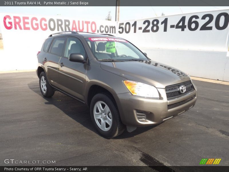 Pyrite Metallic / Sand Beige 2011 Toyota RAV4 I4