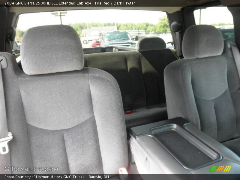 Fire Red / Dark Pewter 2004 GMC Sierra 2500HD SLE Extended Cab 4x4