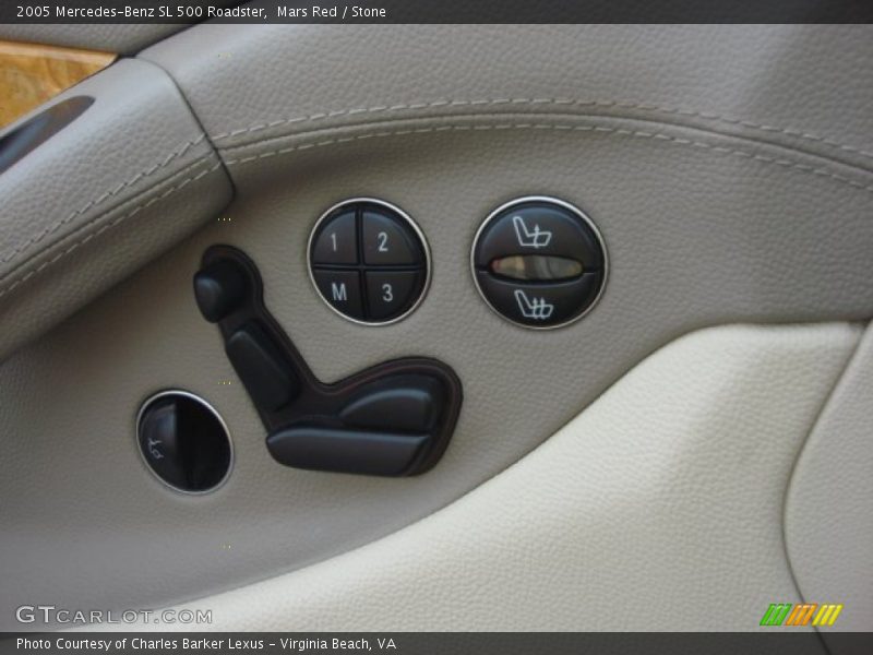 Mars Red / Stone 2005 Mercedes-Benz SL 500 Roadster