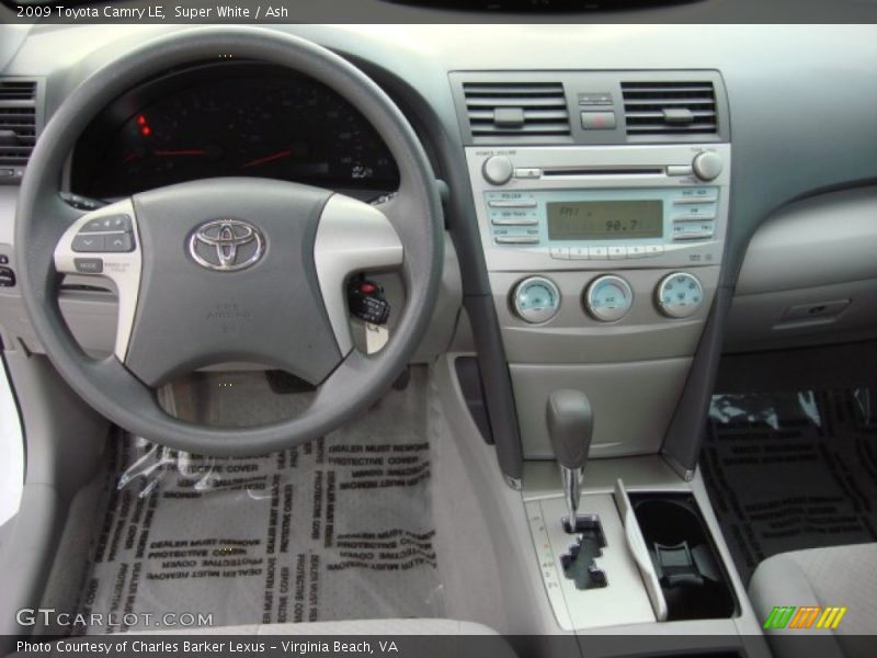 Super White / Ash 2009 Toyota Camry LE