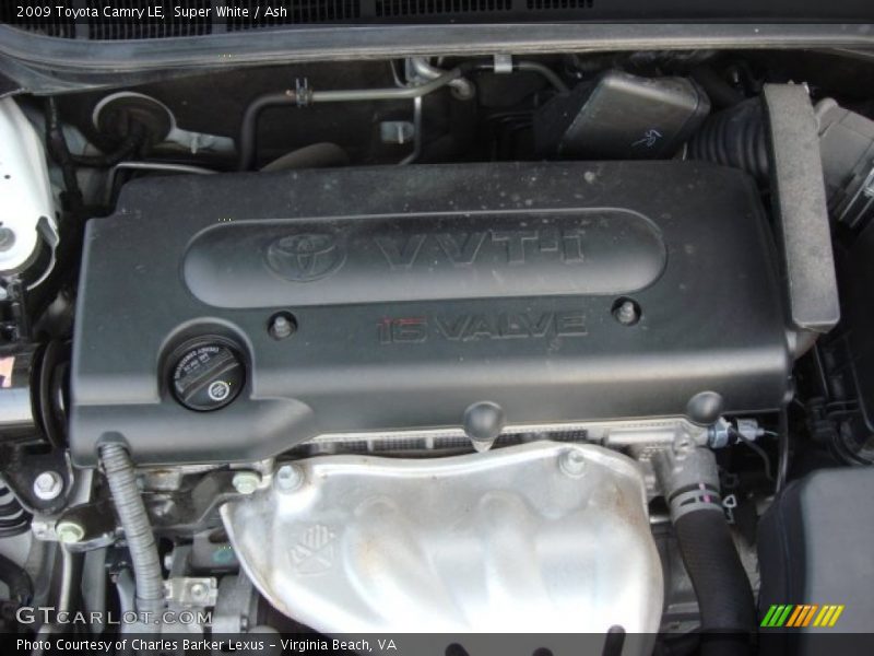 Super White / Ash 2009 Toyota Camry LE