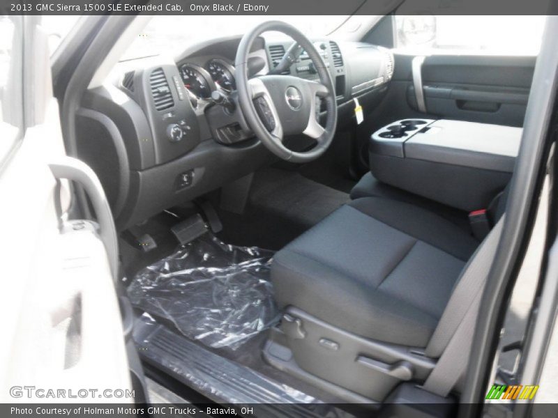 Onyx Black / Ebony 2013 GMC Sierra 1500 SLE Extended Cab