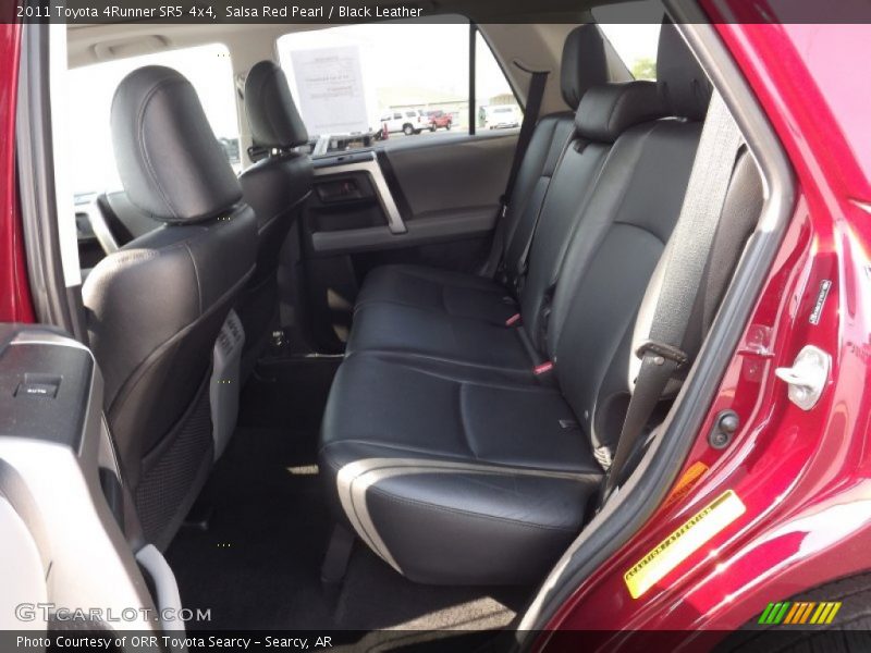Salsa Red Pearl / Black Leather 2011 Toyota 4Runner SR5 4x4