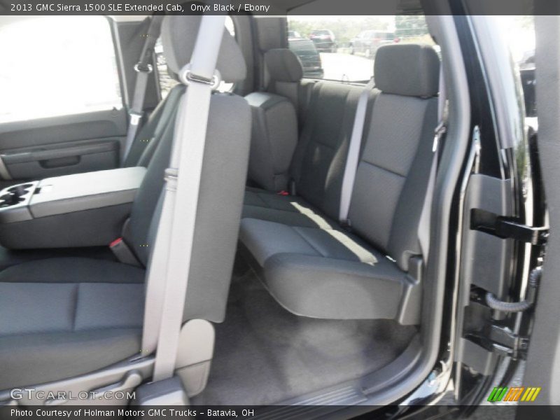 Onyx Black / Ebony 2013 GMC Sierra 1500 SLE Extended Cab