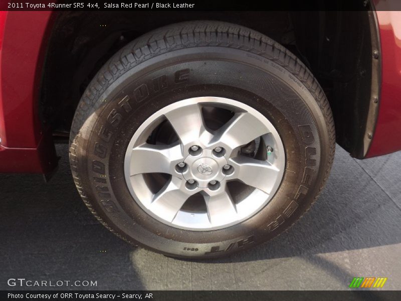 Salsa Red Pearl / Black Leather 2011 Toyota 4Runner SR5 4x4