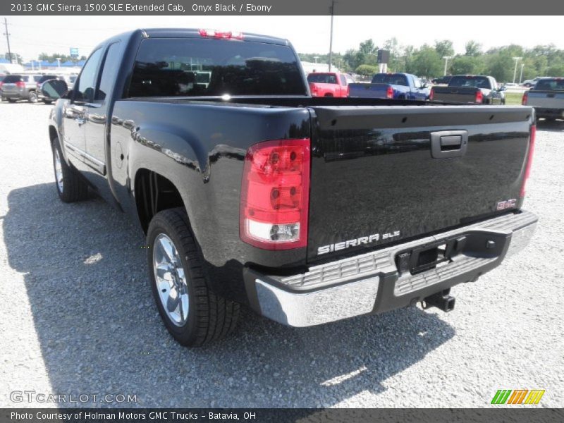 Onyx Black / Ebony 2013 GMC Sierra 1500 SLE Extended Cab