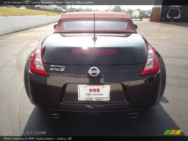 Black Cherry / Wine Leather 2010 Nissan 370Z Touring Roadster