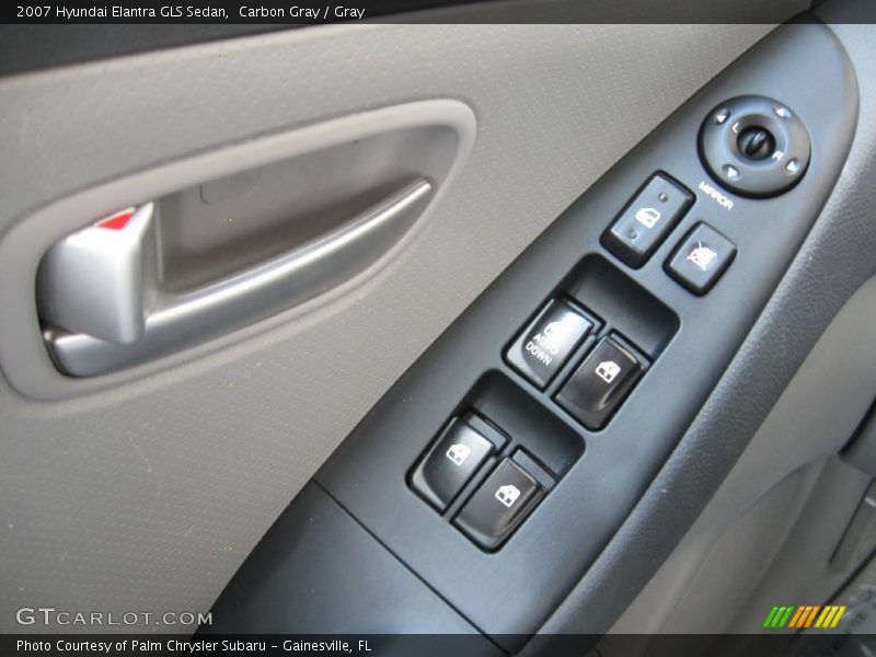Carbon Gray / Gray 2007 Hyundai Elantra GLS Sedan