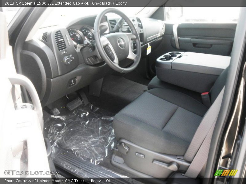 Onyx Black / Ebony 2013 GMC Sierra 1500 SLE Extended Cab 4x4
