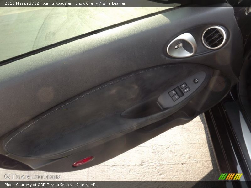 Black Cherry / Wine Leather 2010 Nissan 370Z Touring Roadster