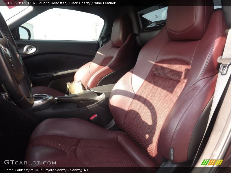 Black Cherry / Wine Leather 2010 Nissan 370Z Touring Roadster