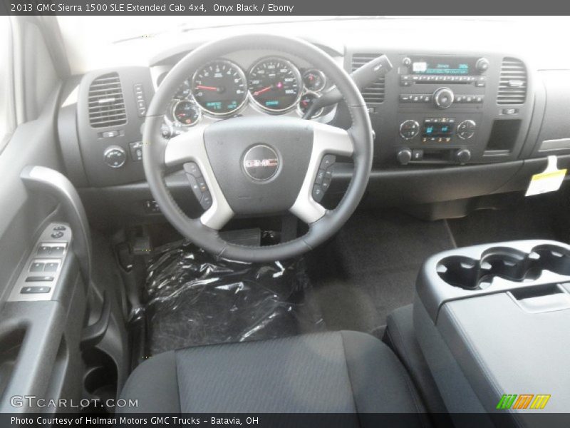 Onyx Black / Ebony 2013 GMC Sierra 1500 SLE Extended Cab 4x4