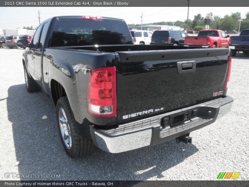 Onyx Black / Ebony 2013 GMC Sierra 1500 SLE Extended Cab 4x4