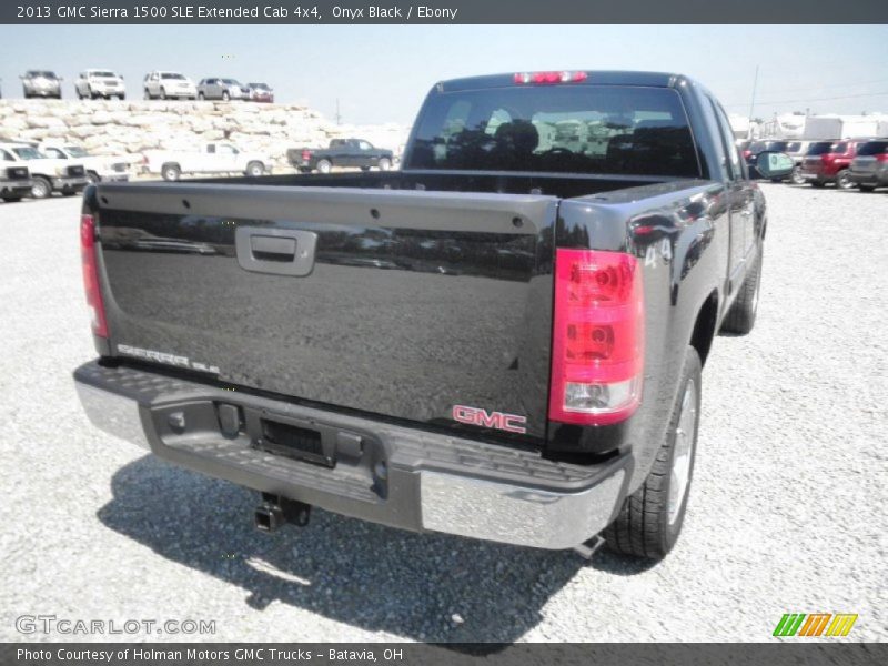 Onyx Black / Ebony 2013 GMC Sierra 1500 SLE Extended Cab 4x4