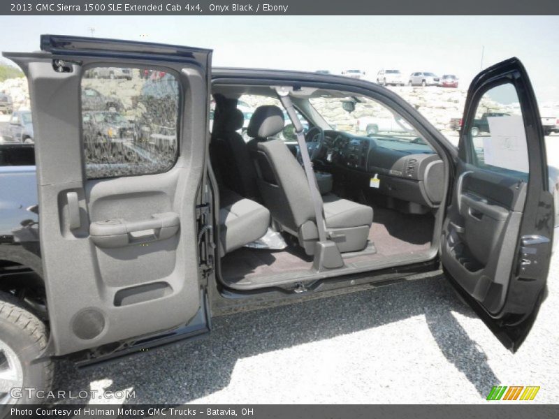 Onyx Black / Ebony 2013 GMC Sierra 1500 SLE Extended Cab 4x4