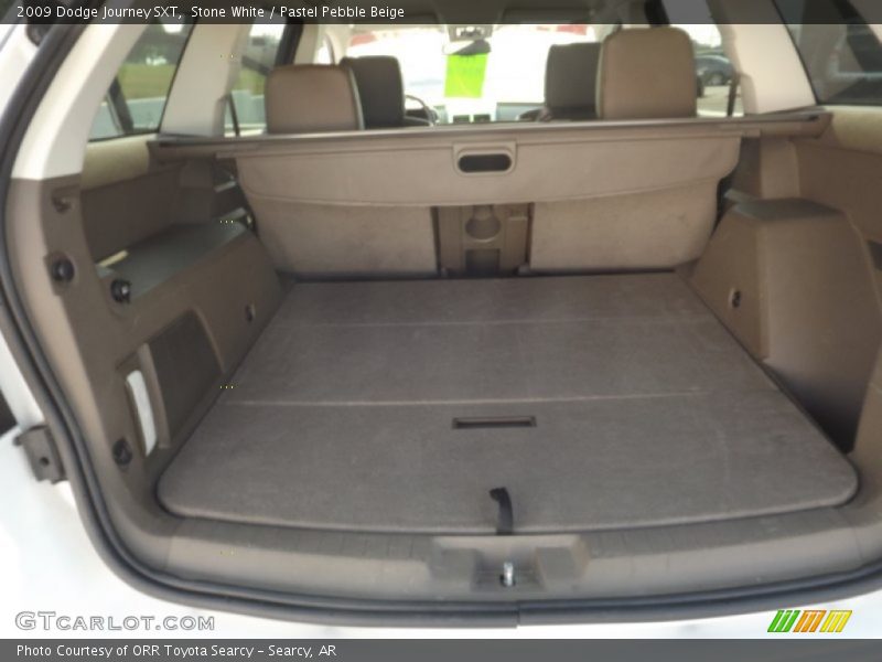 Stone White / Pastel Pebble Beige 2009 Dodge Journey SXT