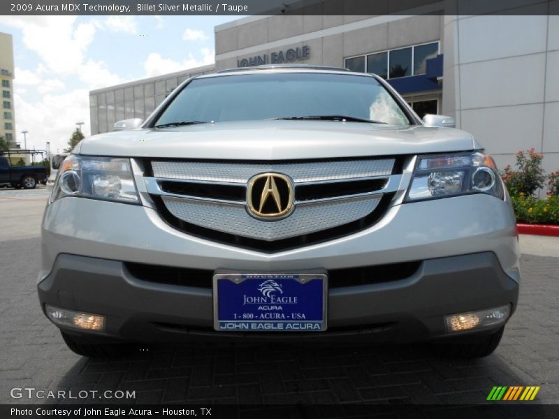 Billet Silver Metallic / Taupe 2009 Acura MDX Technology