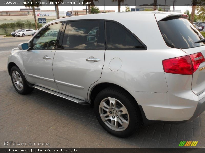 Billet Silver Metallic / Taupe 2009 Acura MDX Technology